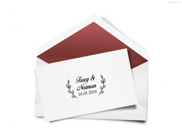 SEN3018 Personalize Envelope