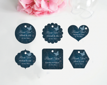 GTAA1001  Personalize Weddng Gift Tags (Animal) - As Low As RM0.15 /Pc