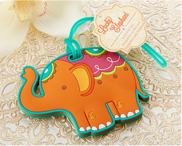 WLT2004 "Lucky Elephant" Luggage Tag - As Low As RM5.40 /Pc