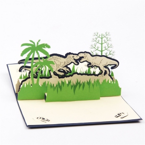 WADI1801 3D Invitation Card (Animal)- As Low As Rm11.38/Pc