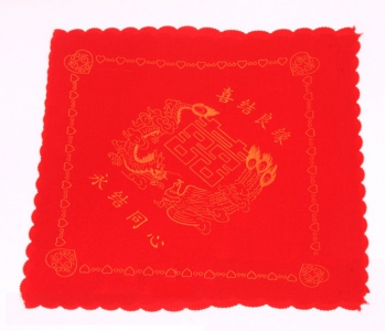 WHK1001 Red Marriage Handkerchief 