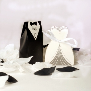 WPB2052 Bride and Groom Favor Boxes