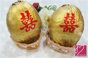 WCOC1001-C Golden Coconut /pair 金椰子