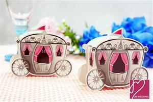 WPB2013 Enchanted Carriage Favor Boxes